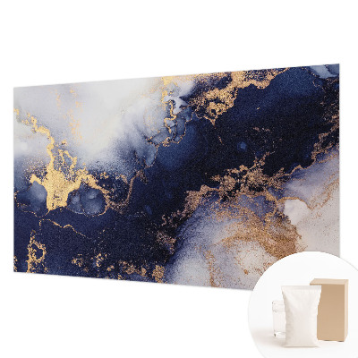 Dekorative Wand-Fototapete Marineblaue Wellen