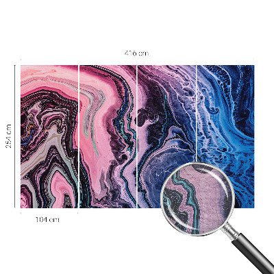 Fototapete Bunte Wirbel