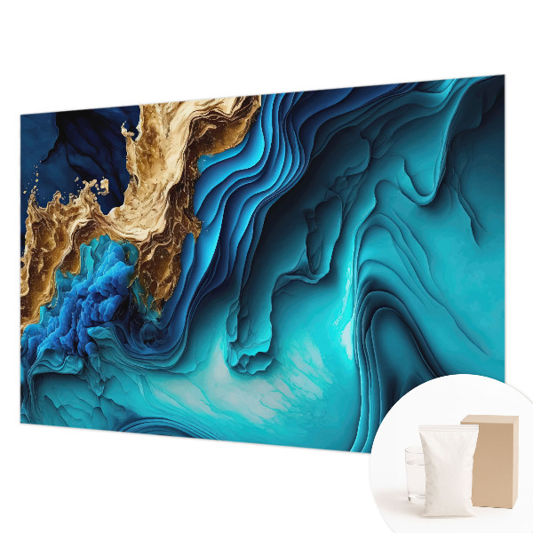 Fototapete fürs Wohnzimmer Energiewellen