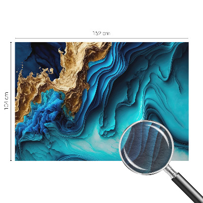 Fototapete fürs Wohnzimmer Energiewellen