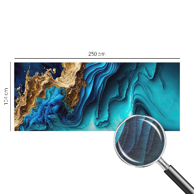 Fototapete fürs Wohnzimmer Energiewellen