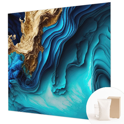 Fototapete fürs Wohnzimmer Energiewellen