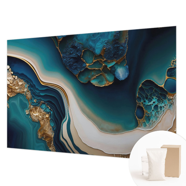 Fototapete fürs Schlafzimmer Farbenfrohe Abstraktion