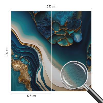 Fototapete fürs Schlafzimmer Farbenfrohe Abstraktion