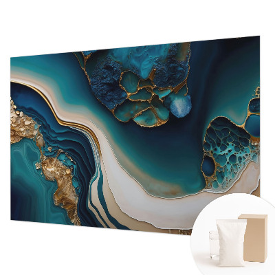 Fototapete fürs Schlafzimmer Farbenfrohe Abstraktion