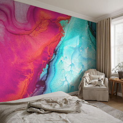 Fototapete fürs Kinderzimmer Bunte Welle