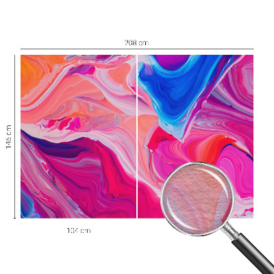 Motivtapete aus Vlies Flüssigkeitswellen