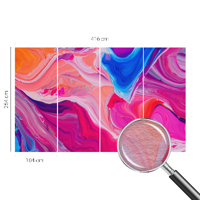 Motivtapete aus Vlies Flüssigkeitswellen