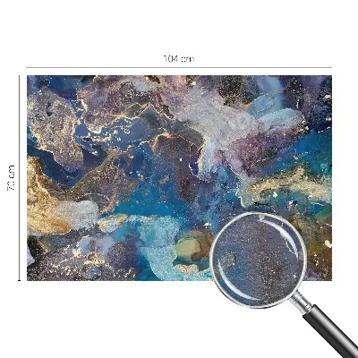 Fototapete aus Vlies mit kosmischem Mosaikmotiv