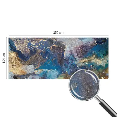 Fototapete aus Vlies mit kosmischem Mosaikmotiv