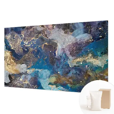 Fototapete aus Vlies mit kosmischem Mosaikmotiv