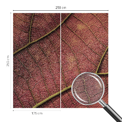 Vlies-Fototapete nach Maß Blattartige Textur