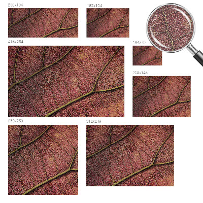 Vlies-Fototapete nach Maß Blattartige Textur