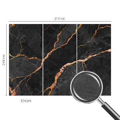 Vlies-Fototapete fürs Wohnzimmer Marmoradern