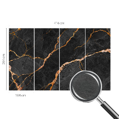 Vlies-Fototapete fürs Wohnzimmer Marmoradern