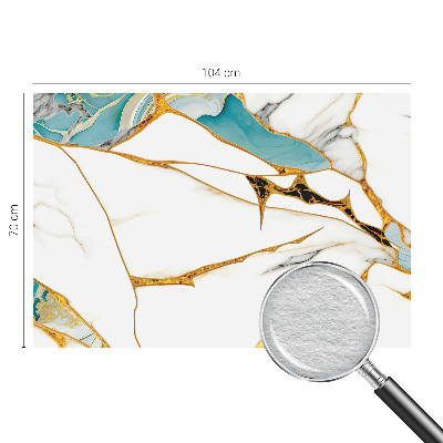 Vlies-Fototapete fürs Schlafzimmer mit elegantem Marmordesign