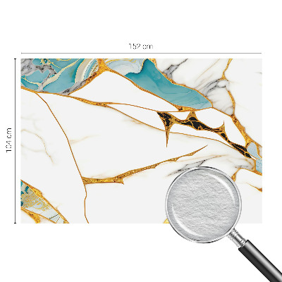 Vlies-Fototapete fürs Schlafzimmer mit elegantem Marmordesign