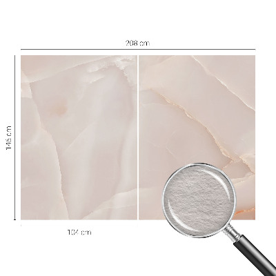 Vliestapete fürs Wohnzimmer Rosa Marmor