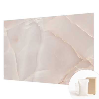 Vliestapete fürs Wohnzimmer Rosa Marmor