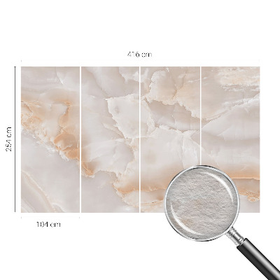 Wand-Fototapete mit Steindekor