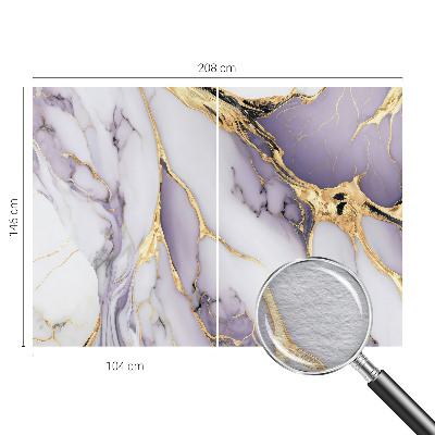 Dekorative Wand-Fototapete mit abstraktem Marmormotiv