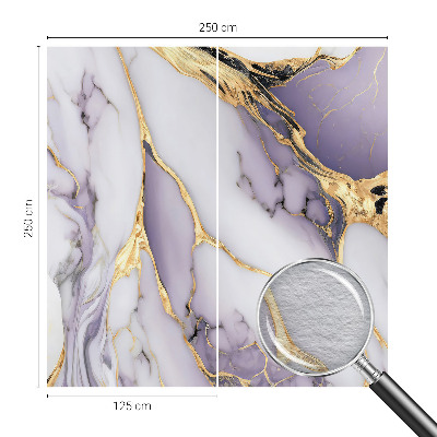 Dekorative Wand-Fototapete mit abstraktem Marmormotiv
