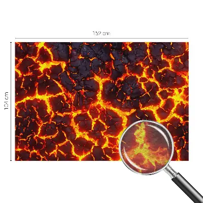 Fototapete aus Vlies mit Motiv 'Starkes Magma'
