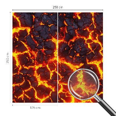 Fototapete aus Vlies Starkes Magma