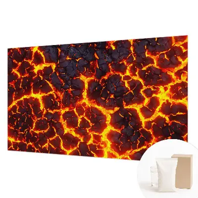 Fototapete aus Vlies mit Motiv 'Starkes Magma'