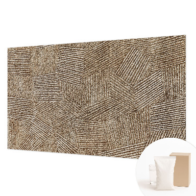 Vliestapete fürs Wohnzimmer Strukturlinien