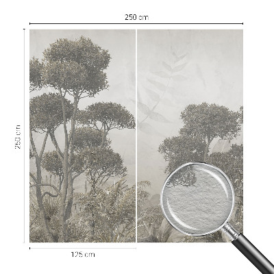 Bedruckte Vlies-Fototapete Tropischer Dschungel