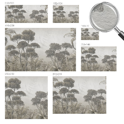 Bedruckte Vlies-Fototapete Tropischer Dschungel