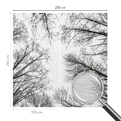 Motivtapete Kahle Äste