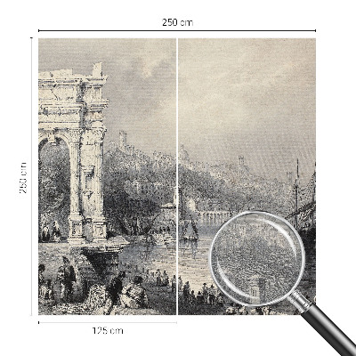 Wand-Fototapete mit Meereslandschaft