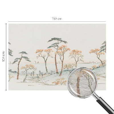 Fototapete aus Vlies Friedliche Landschaft