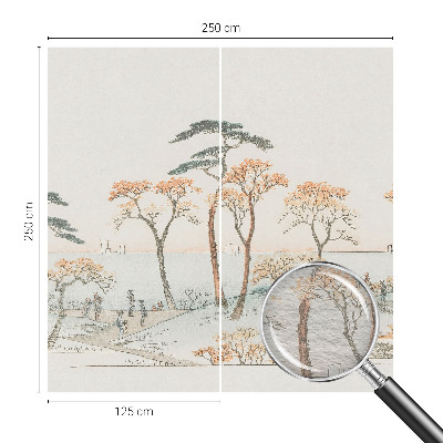 Fototapete aus Vlies Friedliche Landschaft