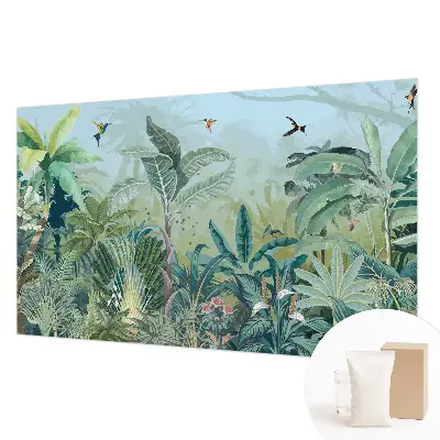 Dekorative Wand-Fototapete mit tropischem Naturmotiv