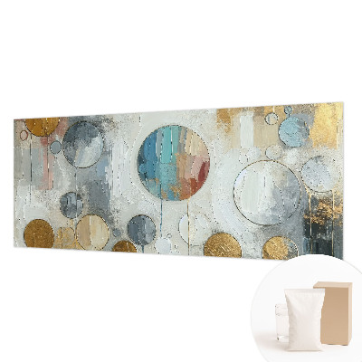 Wandtapete Geometrische Kreise