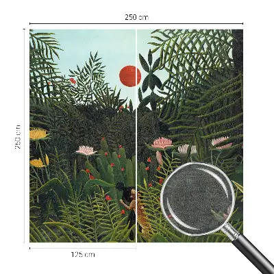 Vlies-Fototapete mit exotischer Landschaft