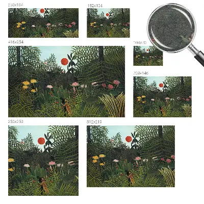 Vlies-Fototapete mit exotischer Landschaft