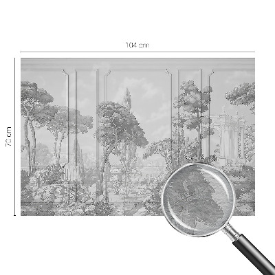 Fototapete fürs Wohnzimmer mit atmosphärischem Naturmotiv
