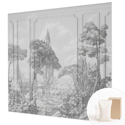 Fototapete fürs Wohnzimmer mit atmosphärischem Naturmotiv