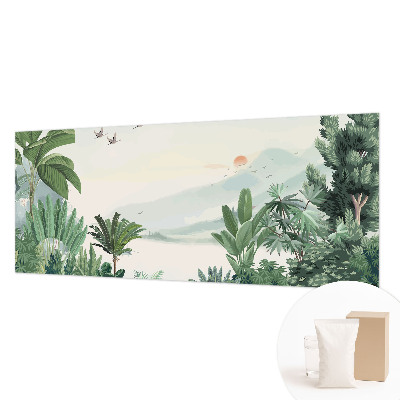 Fototapete fürs Schlafzimmer Tropische Oase