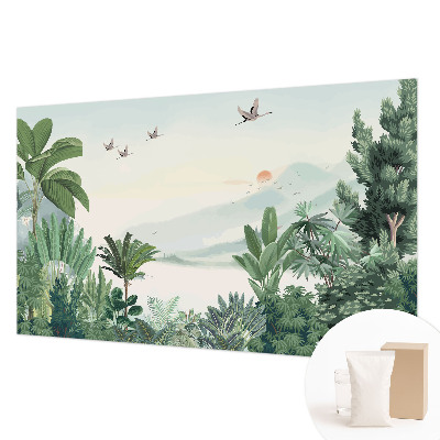 Fototapete fürs Schlafzimmer Tropische Oase