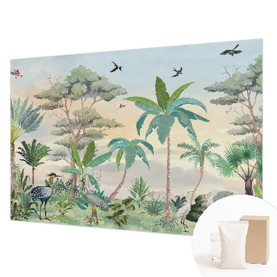 Fototapete fürs Kinderzimmer Exotische Flora