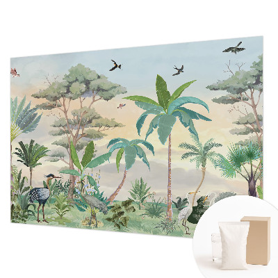 Fototapete fürs Kinderzimmer Exotische Flora