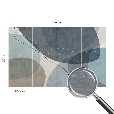 Motivtapete aus Vlies Moderne Abstraktion