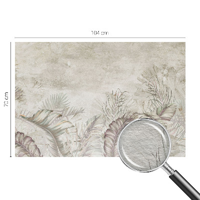 Vlies-Fototapete fürs Kinderzimmer Dekorative Blätter