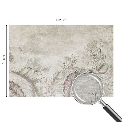 Vlies-Fototapete fürs Kinderzimmer Dekorative Blätter