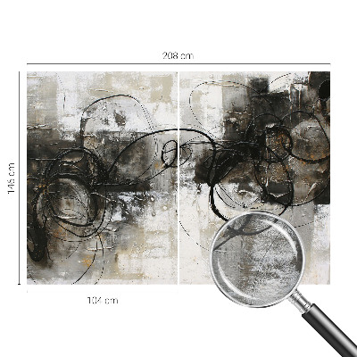 Vlies-Fototapete fürs Schlafzimmer Abstrakter Wirbel